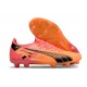 Puma Ultra Ultimate Firm Ground Men Orange Pink Football Shoes