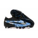 Nike Phantom GX Elite FG Grey Black Ltblue Low Football Boots & Shoes