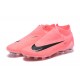 Nike Phantom GX Elite FG High Top Football Boots & Shoes Pink Black