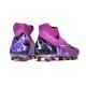 Nike Phantom GX Elite FG High Top Football Boots & Shoes Purple Black