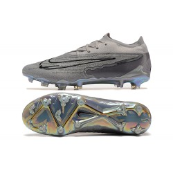 Nike Phantom GX Elite FG Low Football Boots & Shoes All Grey 