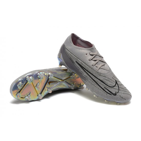 Nike Phantom GX Elite FG Low Football Boots & Shoes All Grey