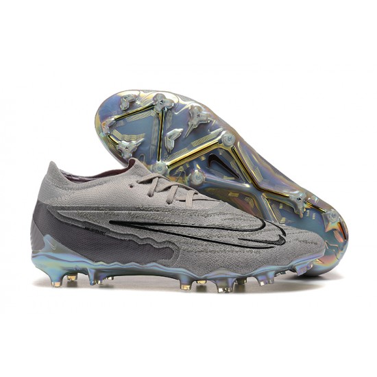 Nike Phantom GX Elite FG Low Football Boots & Shoes All Grey