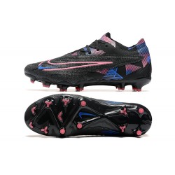 Nike Phantom GX Elite FG Low Football Boots & Shoes Black Pink 