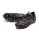 Nike Phantom GX Elite FG Low Football Boots & Shoes Black Pink