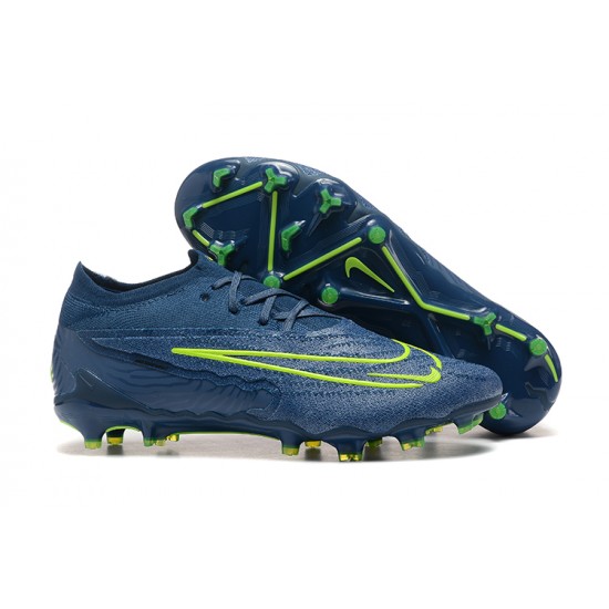 Nike Phantom GX Elite FG Low Football Boots & Shoes Deep Blue