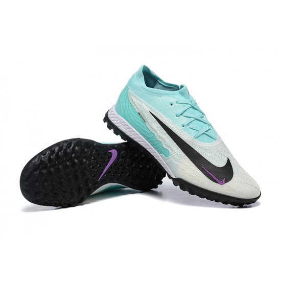 Nike Phantom GX Elite FG Low Football Boots & Shoes Grey Black Blue