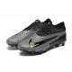 Nike Phantom GX Elite FG Low Football Boots & Shoes Grey Black