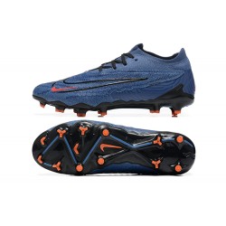 Nike Phantom GX Elite FG Low Football Boots & Shoes Ltblue Orange Black 