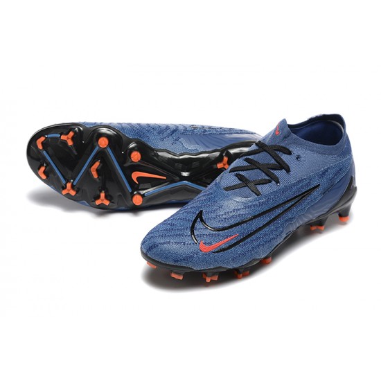 Nike Phantom GX Elite FG Low Football Boots & Shoes Ltblue Orange Black