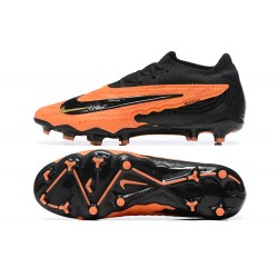 Nike Phantom GX Elite FG Low Football Boots & Shoes Orange Black 