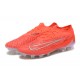 Nike Phantom GX Elite FG Low Football Boots & Shoes Orange Silver