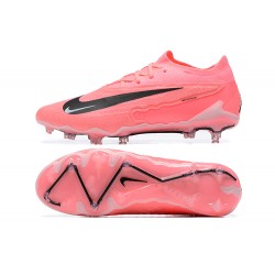 Nike Phantom GX Elite FG Low Football Boots & Shoes Pink Black 