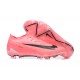 Nike Phantom GX Elite FG Low Football Boots & Shoes Pink Black