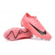 Nike Phantom GX Elite FG Low Football Boots & Shoes Pink Black