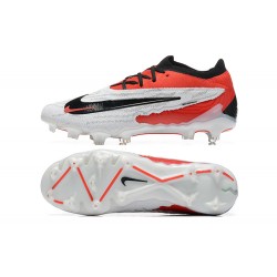 Nike Phantom GX Elite FG Low Football Boots & Shoes White Red Black 