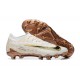 Nike Phantom GX Elite FG Low Football Boots & Shoes White Yellow Brown