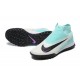 Nike Phantom GX Elite TF High Top Football Boots & Shoes Blue Black