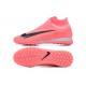 Nike Phantom GX Elite TF High Top Football Boots & Shoes Pink Black