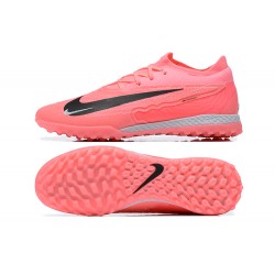 Nike Phantom GX Elite TF Low Football Boots & Shoes Peach Black Grey 