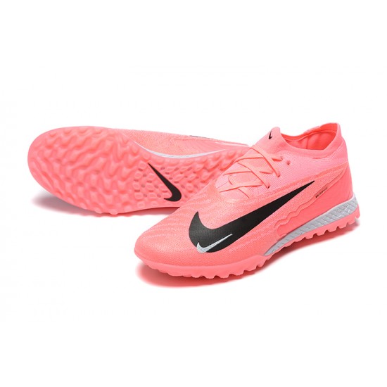 Nike Phantom GX Elite TF Low Football Boots & Shoes Peach Black Grey