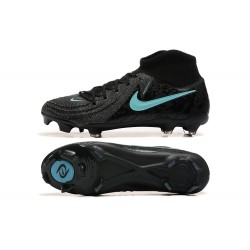 Nike Phantom Luna Elite FG Black Ltblue High Football Boots & Shoes