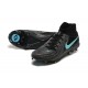 Nike Phantom Luna Elite FG Black Ltblue High Football Boots & Shoes