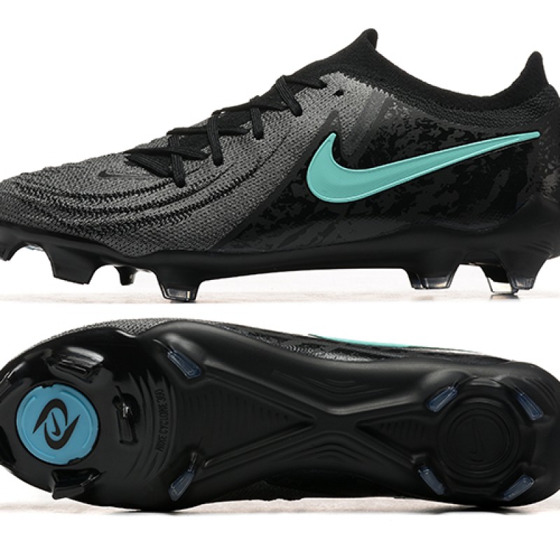 Nike Phantom Luna Elite FG Black Ltblue Low Football Boots & Shoes