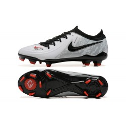 Nike Phantom Luna Elite FG Grey Black Red Low Football Boots & Shoes