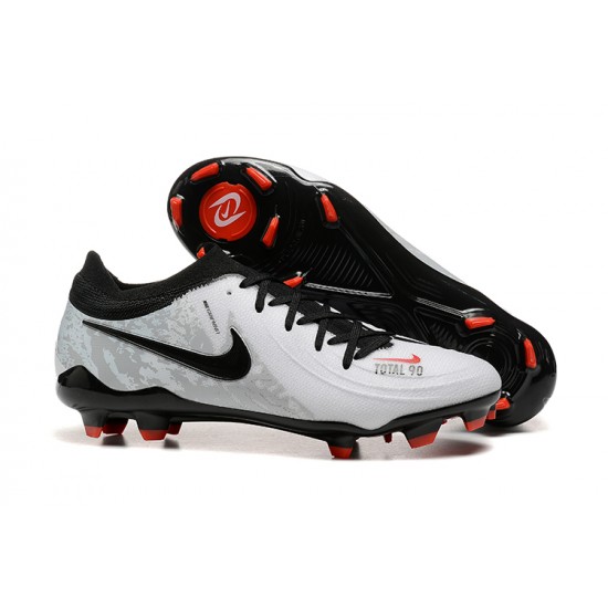 Nike Phantom Luna Elite FG Grey Black Red Low Football Boots & Shoes