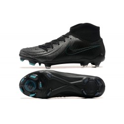 Nike Phantom Luna Elite FG High Top All Black Football Boots & Shoes 