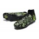 Nike Phantom Luna Elite FG High Top Black Green Football Boots & Shoes