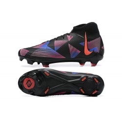 Nike Phantom Luna Elite FG High Top Black Pink Football Boots & Shoes 