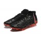 Nike Phantom Luna Elite FG High Top Black Red Football Boots & Shoes