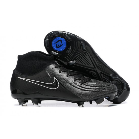 Nike Phantom Luna Elite FG High Top Black White Football Boots & Shoes