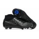 Nike Phantom Luna Elite FG High Top Black White Football Boots & Shoes