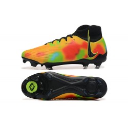 Nike Phantom Luna Elite FG High Top Black Yellow Football Boots & Shoes 