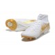 Nike Phantom Luna Elite FG High Top Gold White Football Boots & Shoes