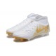 Nike Phantom Luna Elite FG High Top Gold White Football Boots & Shoes