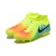 Nike Phantom Luna Elite FG High Top Green Blue Black Football Boots & Shoes