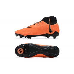 Nike Phantom Luna Elite FG High Top Orange Black Football Boots & Shoes 