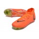 Nike Phantom Luna Elite FG High Top Orange Black Football Boots & Shoes