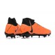 Nike Phantom Luna Elite FG High Top Orange Black Football Boots & Shoes