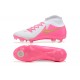 Nike Phantom Luna Elite FG High Top Peach White Gold Football Boots & Shoes