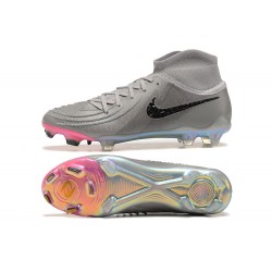 Nike Phantom Luna Elite FG High Top Pink Grey Black Football Boots & Shoes 