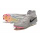 Nike Phantom Luna Elite FG High Top Pink Grey Black Football Boots & Shoes