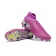 Nike Phantom Luna Elite FG High Top Purple Black Grey Football Boots & Shoes