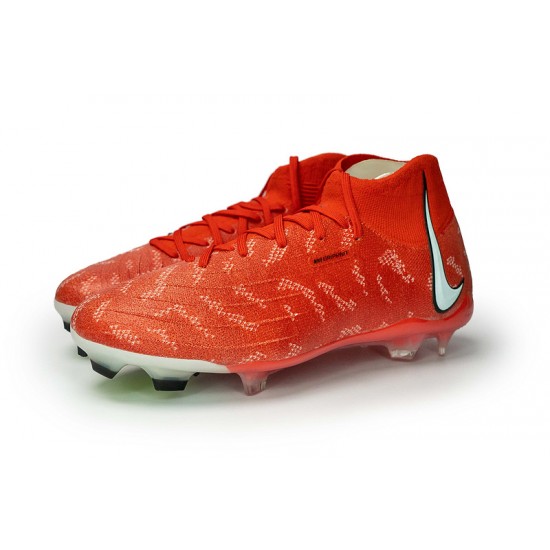 Nike Phantom Luna Elite FG High Top Red Football Boots & Shoes