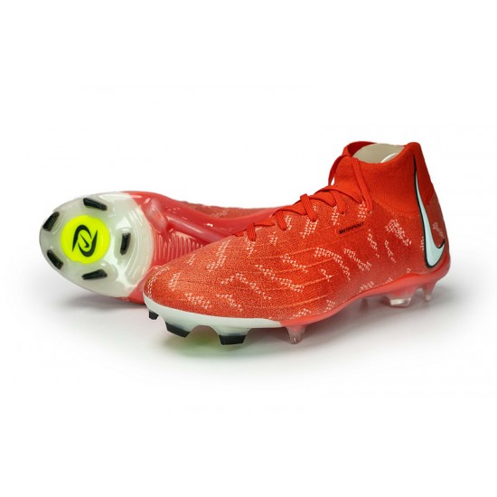 Nike Phantom Luna Elite FG High Top Red Football Boots & Shoes