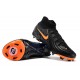 Nike Phantom Luna Elite FG High Top Football Boots & Shoes Black Orange